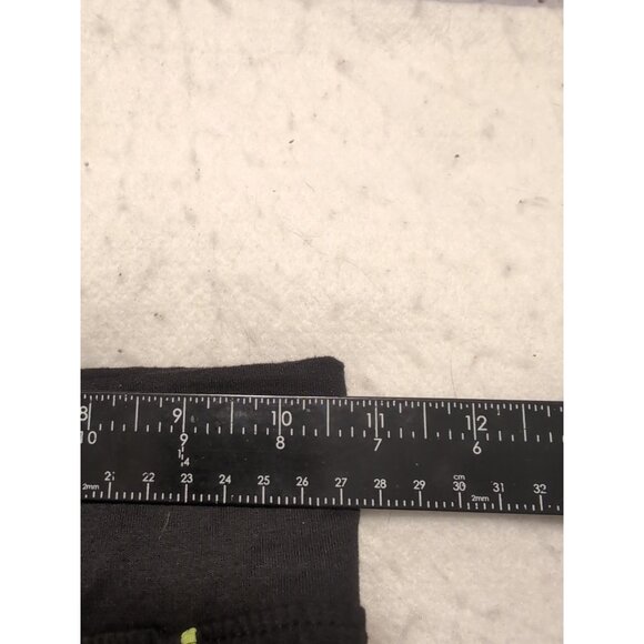 Playboy X Missguided Black Green Spellout Leggings Size 0 Skinny Leg - Picture 7 of 8